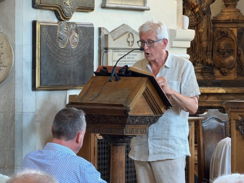 Celebrating the life of Minty Clinch at Chelsea Old Church, Wednesday 24th June 2026. Image © PlanetSKI.